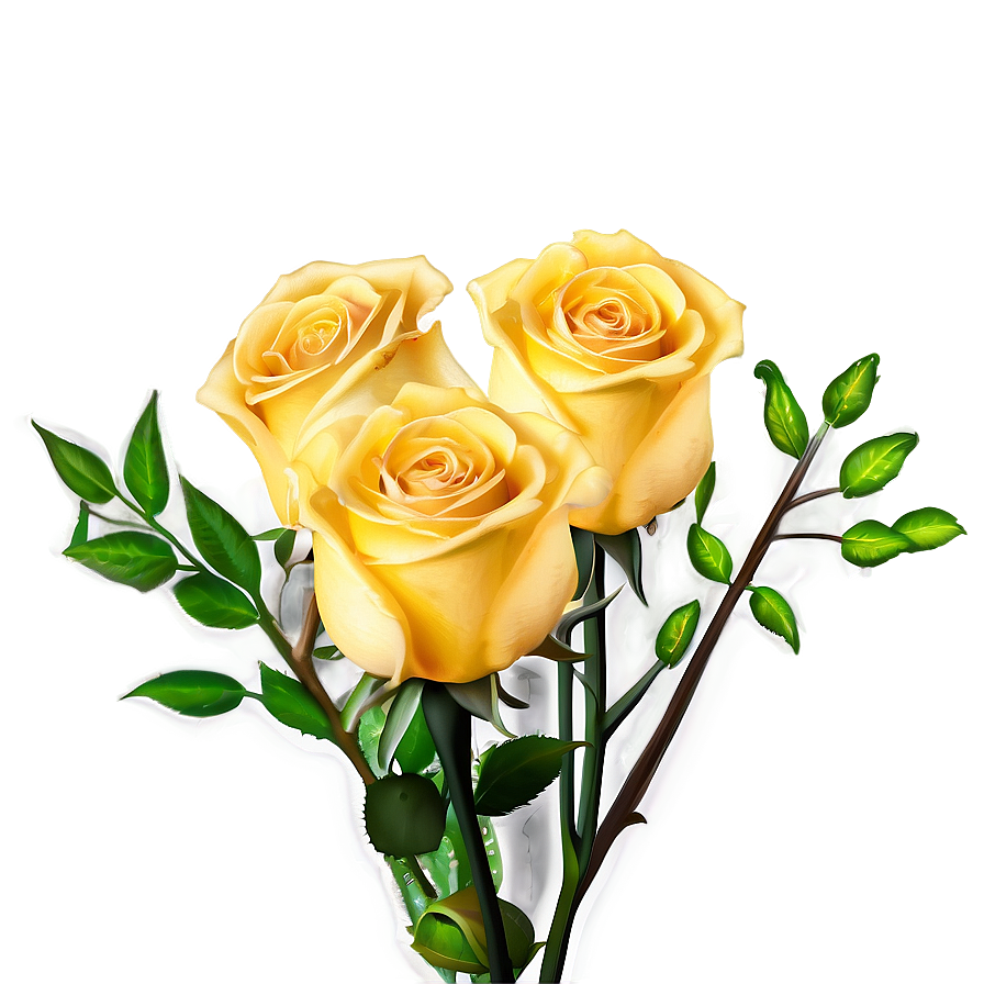 Yellow Roses Arrangement Png Njw