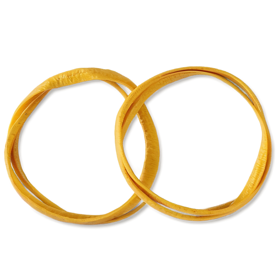 Yellow Rubber Bands Png Bwb35