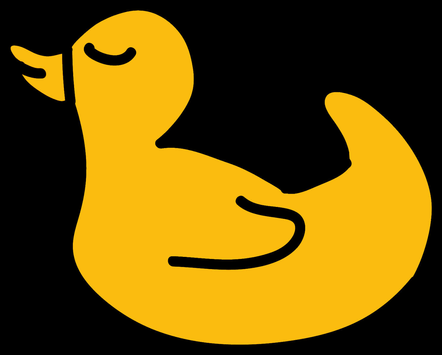 Yellow Rubber Duck Icon