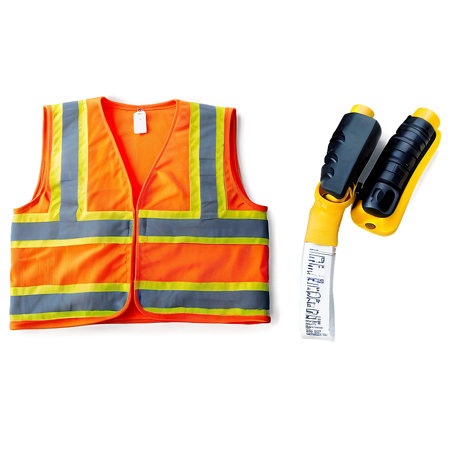 Yellow Safety Vest Png 06282024