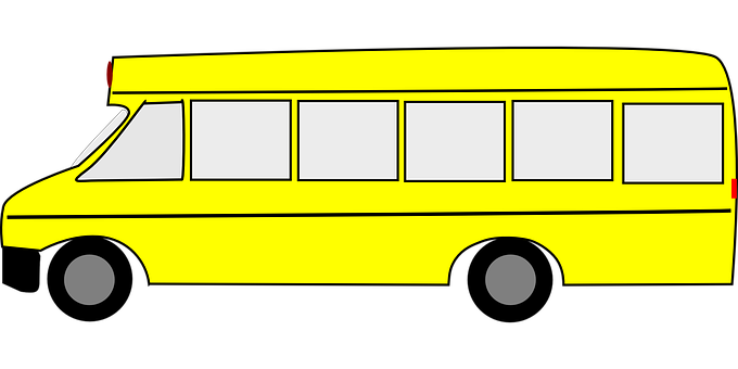 Yellow School Bus Graphic