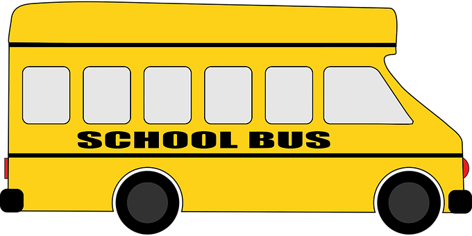 Yellow School Bus Graphic