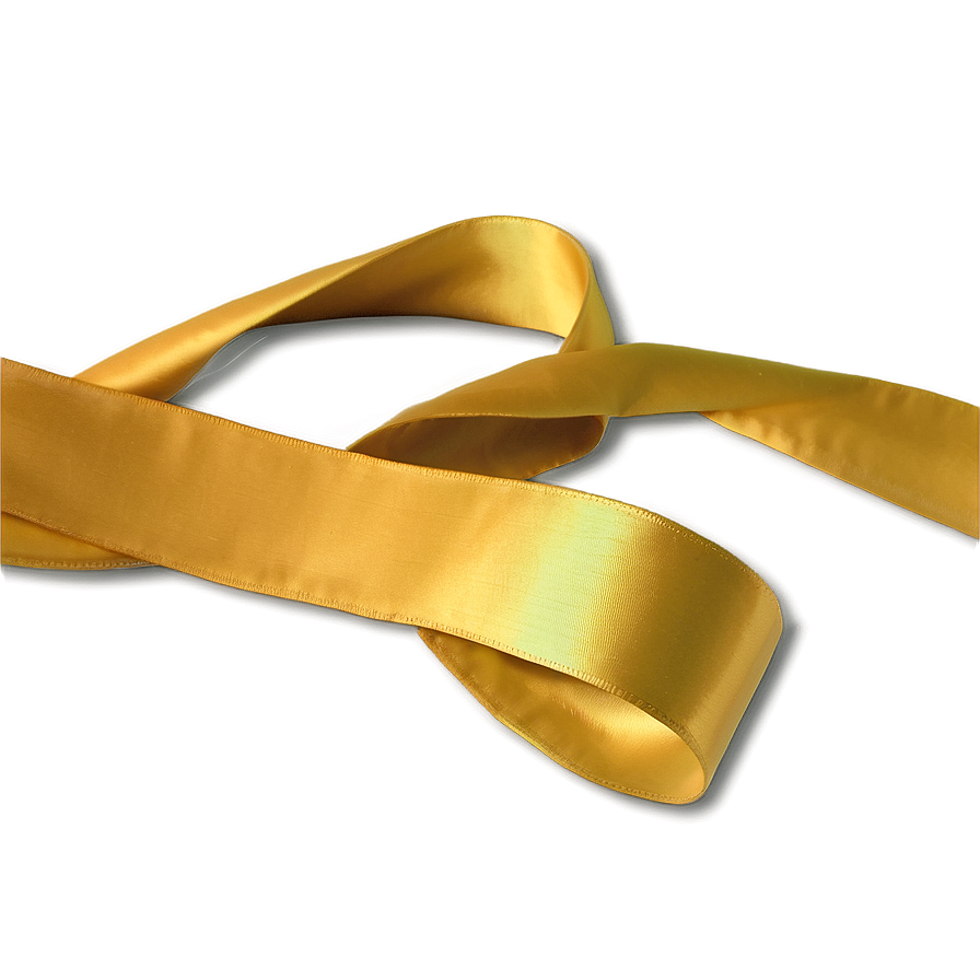 Yellow Silk Ribbon Png Uqr38