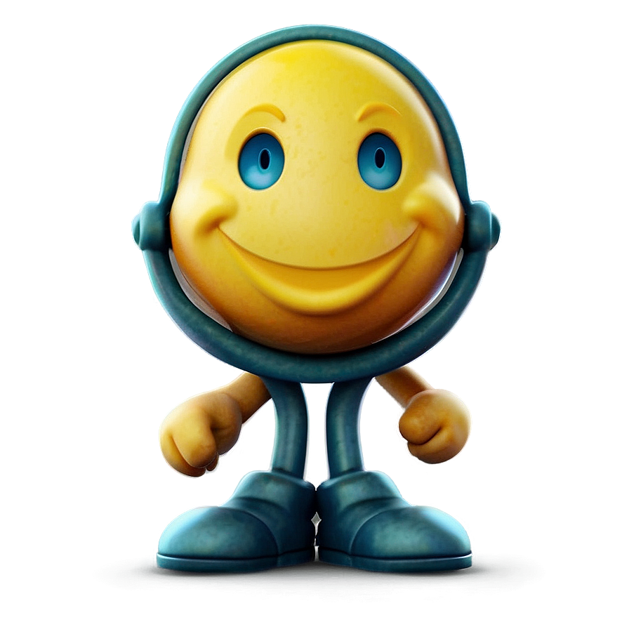 Yellow Smile Emoji Png 05242024