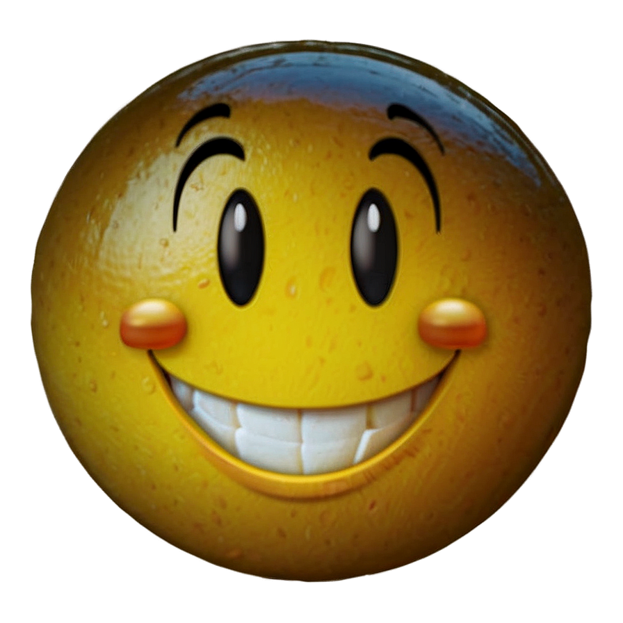 Yellow Smile Emoji Png 05242024