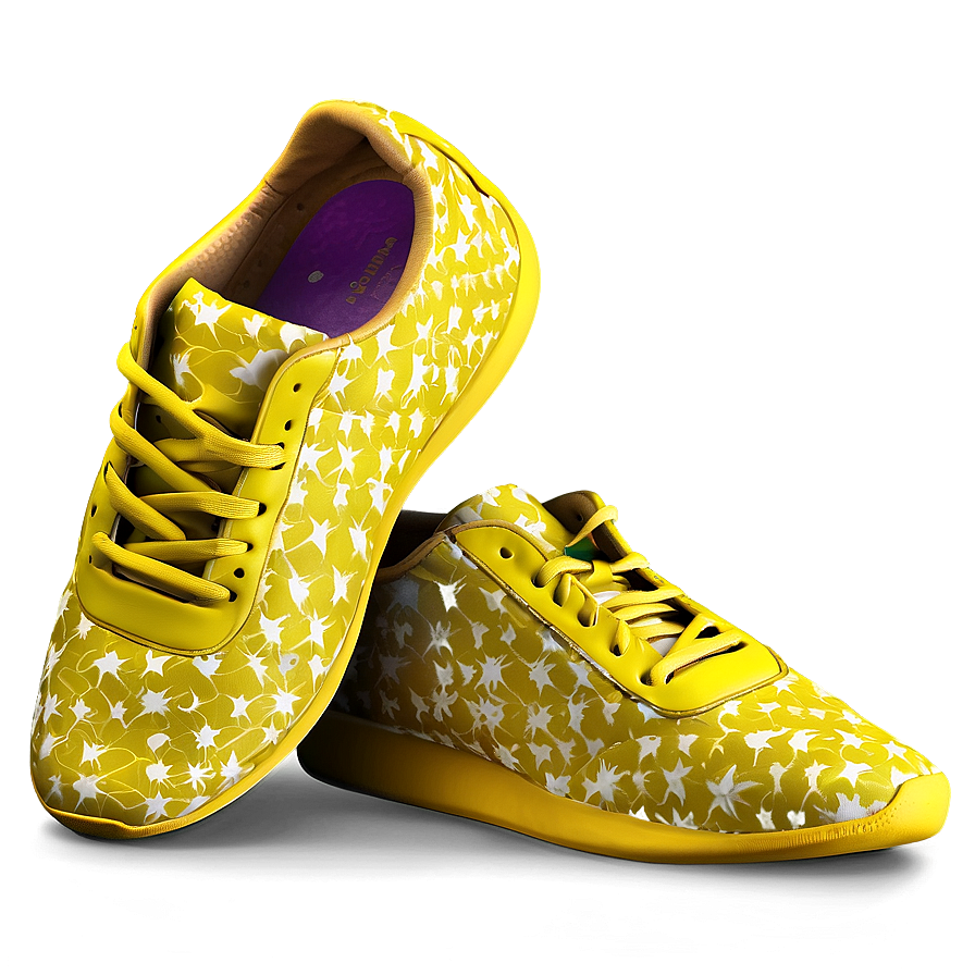 Yellow Sneakers Png Rbm