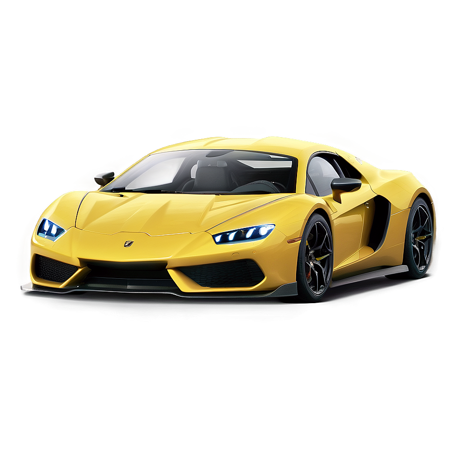 Yellow Sports Car Png 62