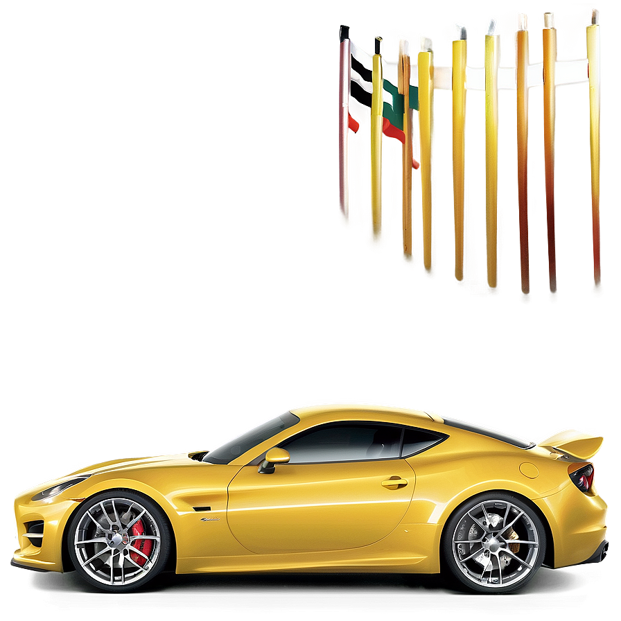 Yellow Sports Car Png Vuo