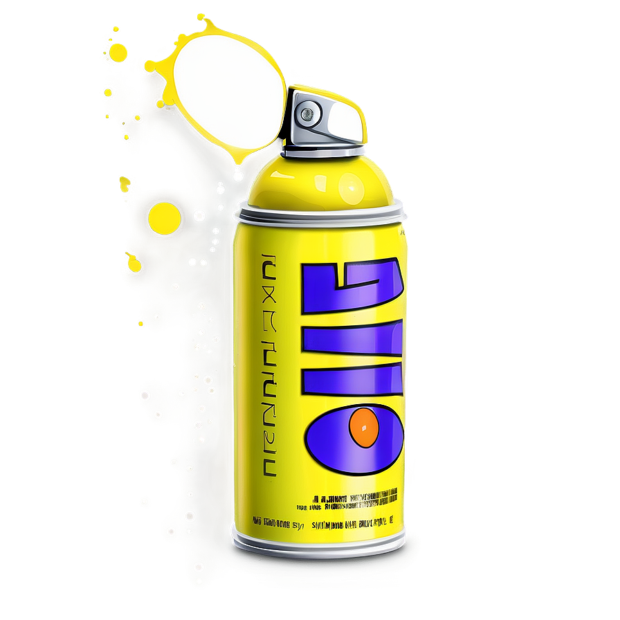 Yellow Spray Paint Png Biw39