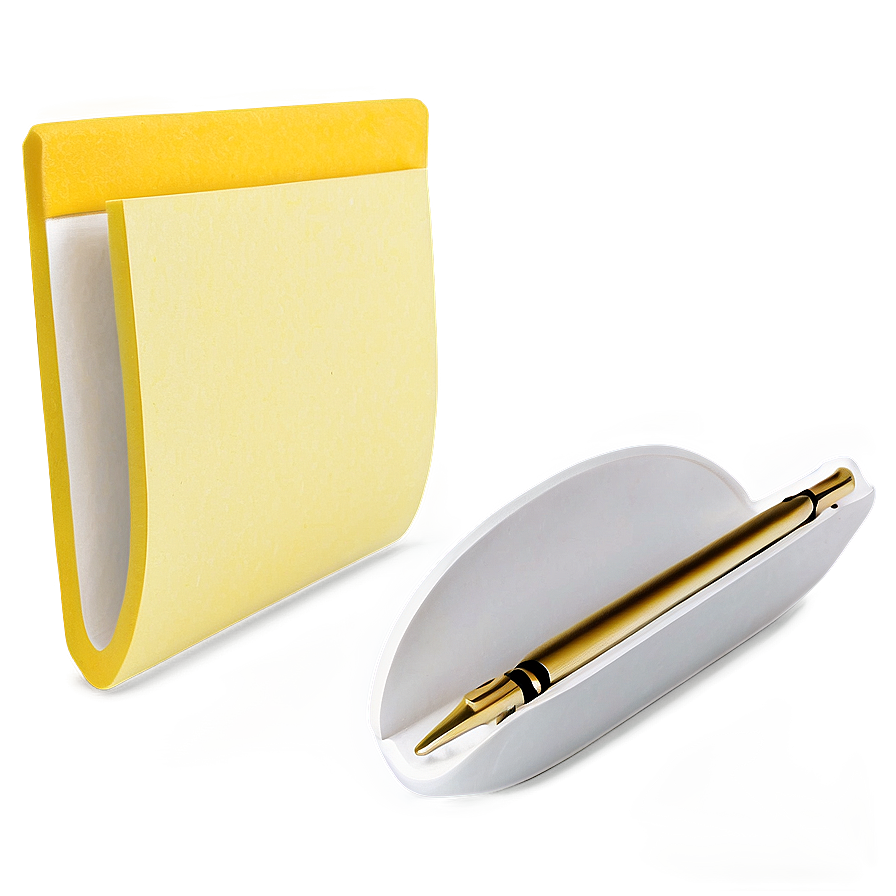 Yellow Sticky Paper Note Png Khs35