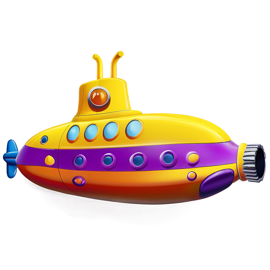 Yellow Submarine Under The Sea Png 69