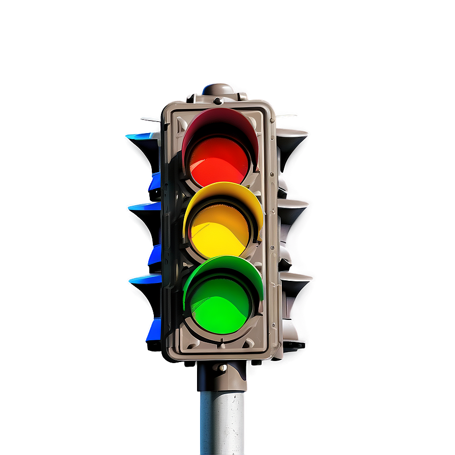 Yellow Traffic Light Icon Png 20