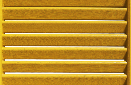 Yellow Wooden Slats Texture