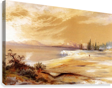 Yellowstone Landscape Painting