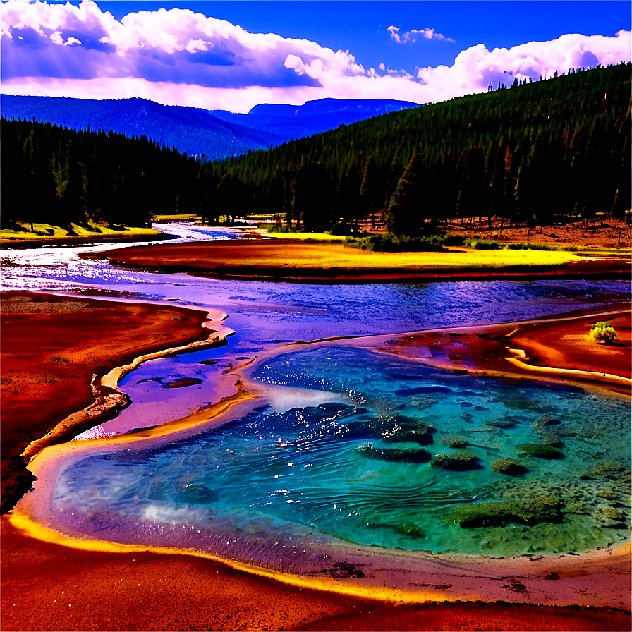 Yellowstone National Park Png Uvr