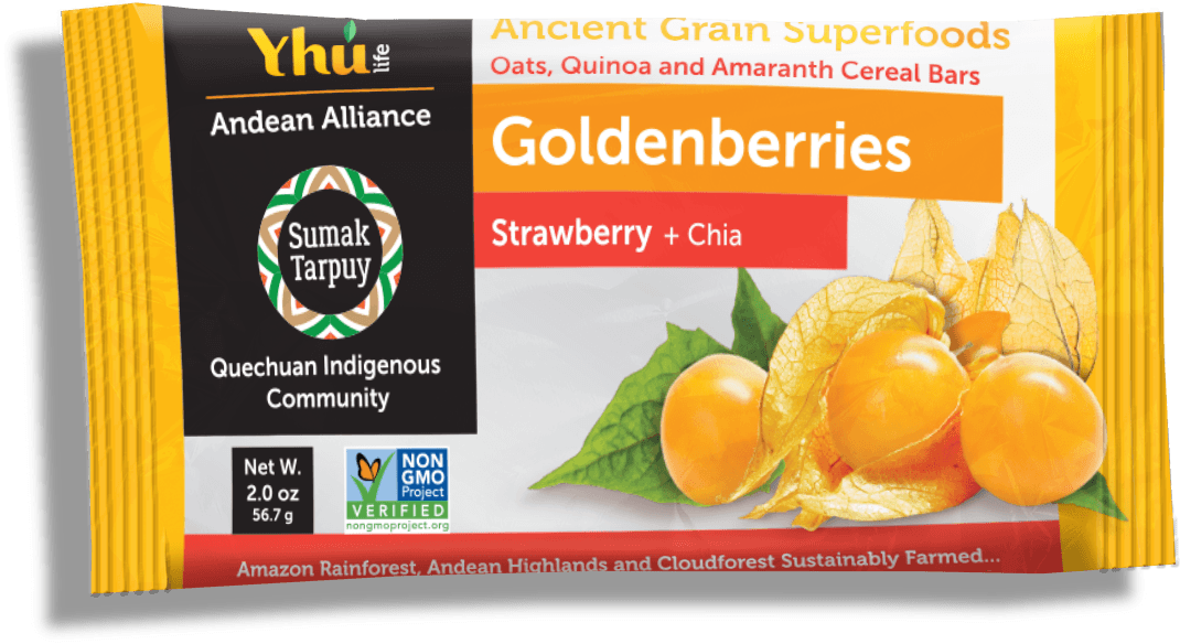 Yhui Ancient Grain Superfoods Goldenberries Product Package