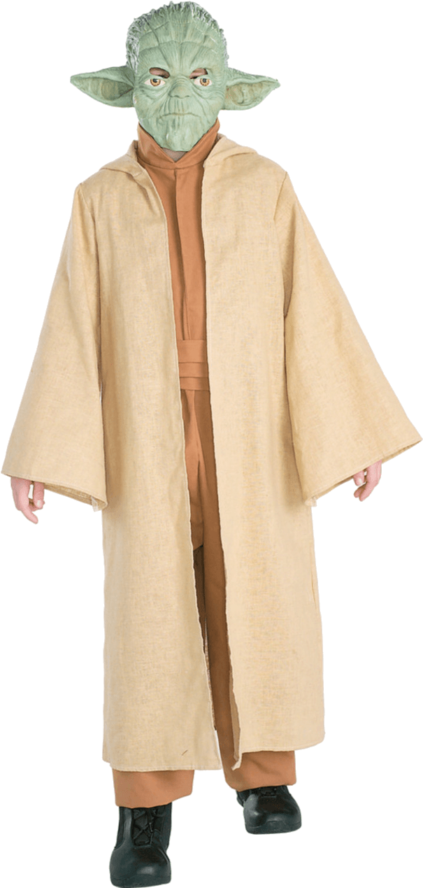 Yoda Costume Person Standing