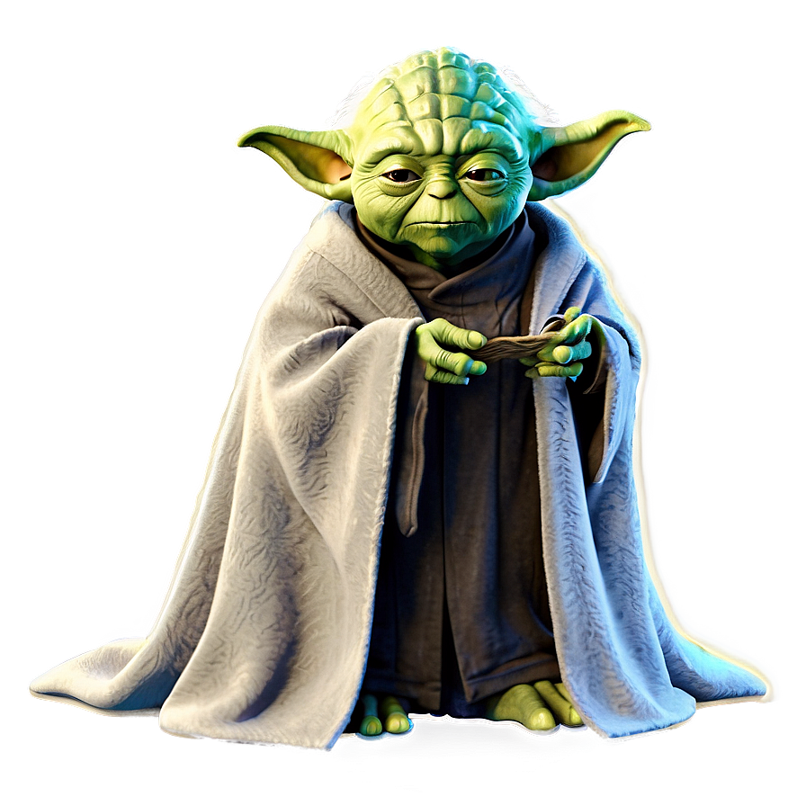 Yoda In Cloak Png Dbs66