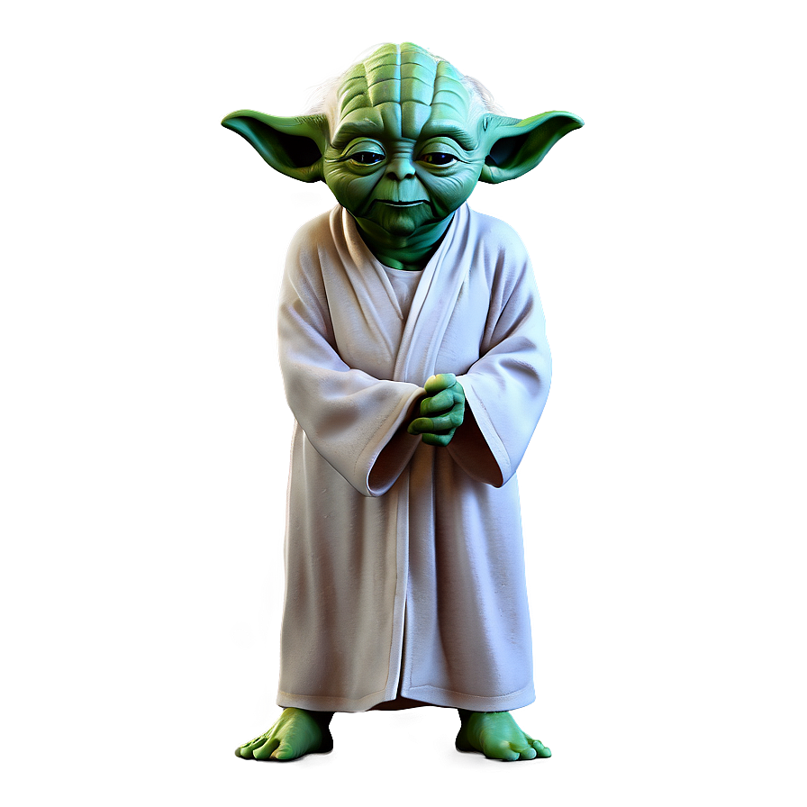 Yoda In Robes Png 05232024