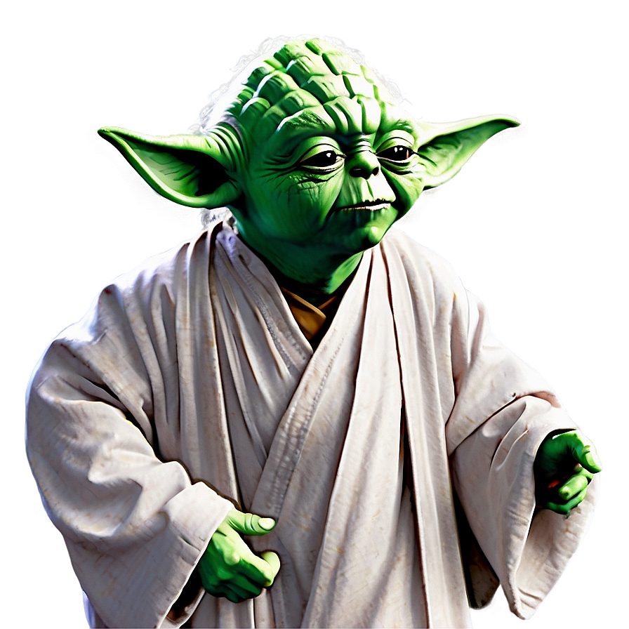 Yoda In Robes Png Get