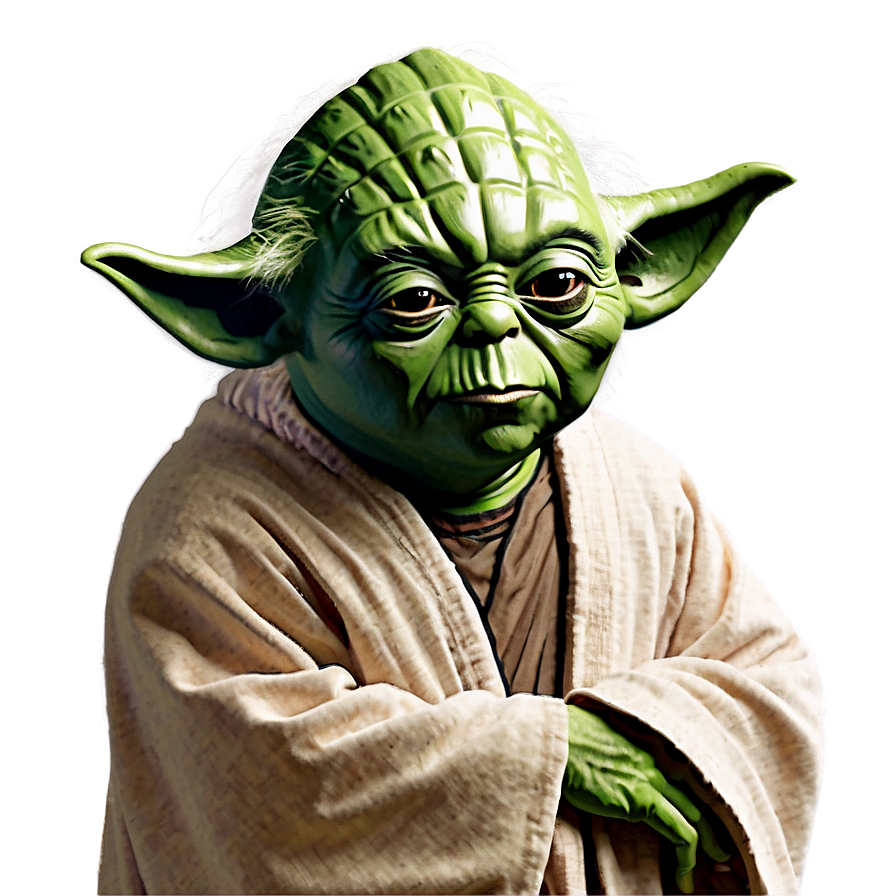 Yoda In Robes Png Udl