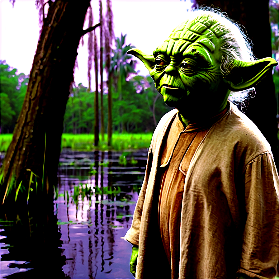 Yoda In Swamp Png Dqn