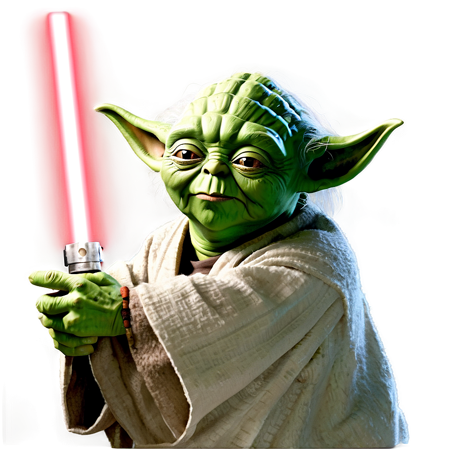 Yoda Memorable Pose Png Ags58