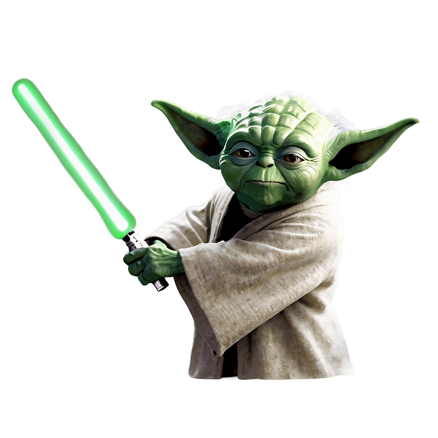 Yoda Powerful Stance Png Jbw