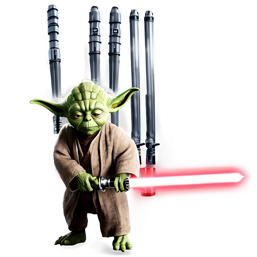 Yoda's Lightsaber Png Rrt85