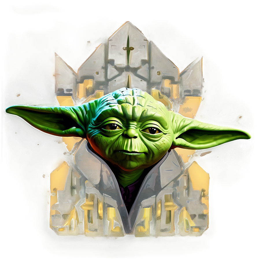 Yoda Star Wars Emblem Png Fag