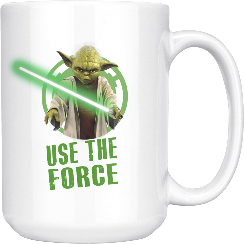 Yoda Use The Force Mug