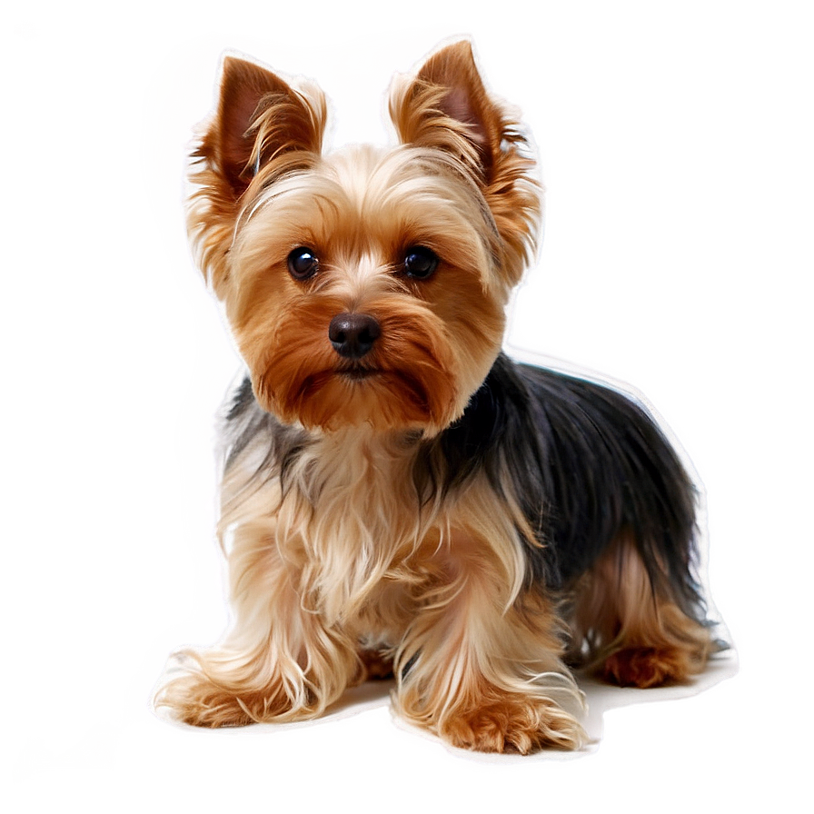 Yorkie With Flowers Png 06242024