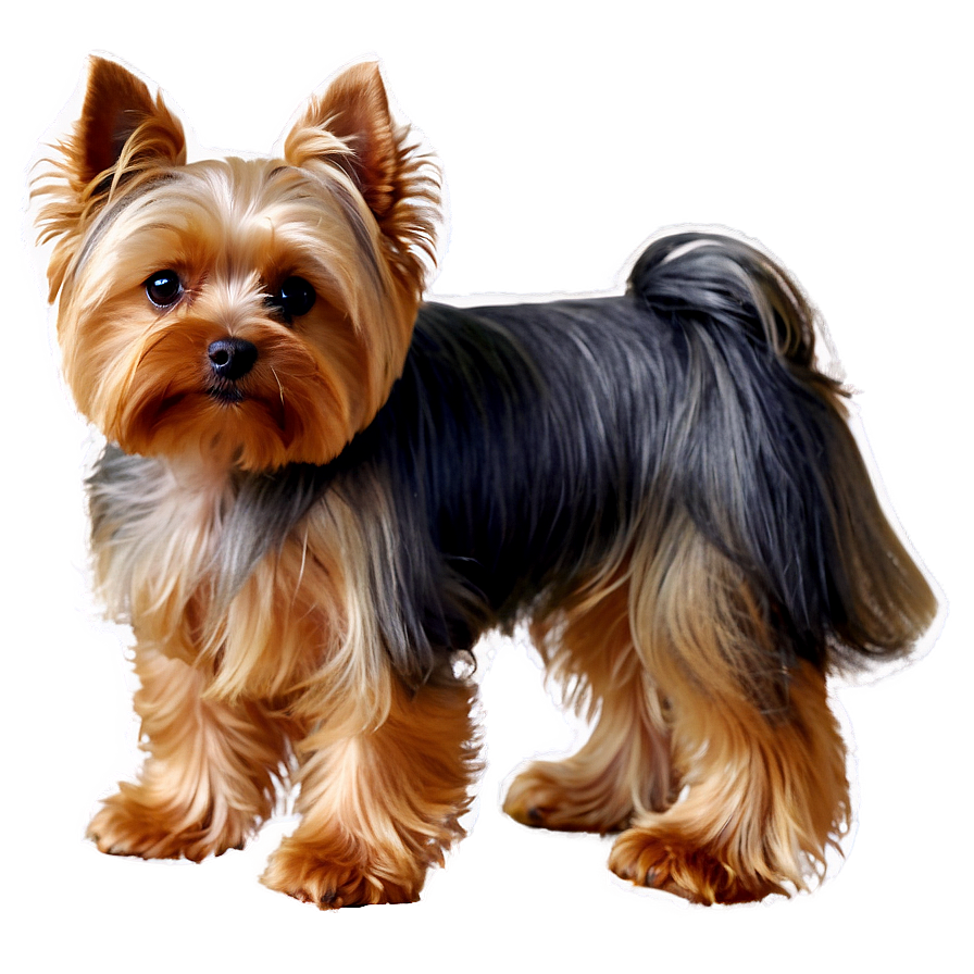 Yorkie With Flowers Png 75