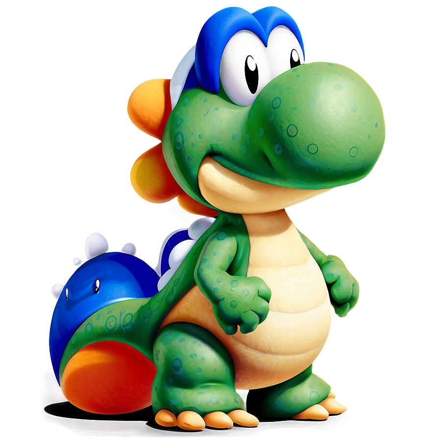 Yoshi Character Art Png Fsq57