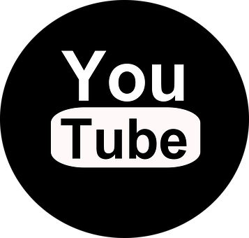 You Tube Logo Black Background