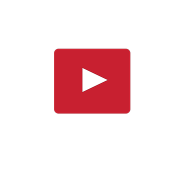 You Tube Logo Red Background