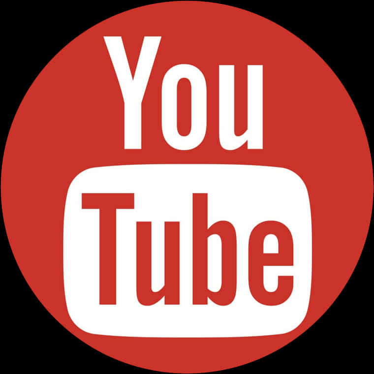 You Tube Logo Red Background