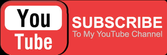 You Tube Subscribe Button Banner