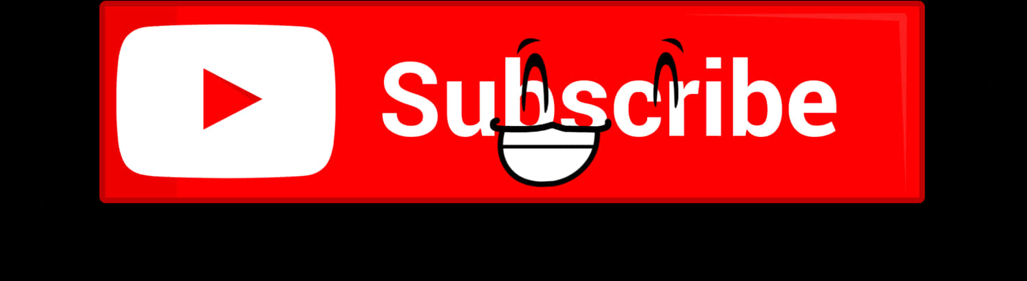 You Tube Subscribe Button Smiley