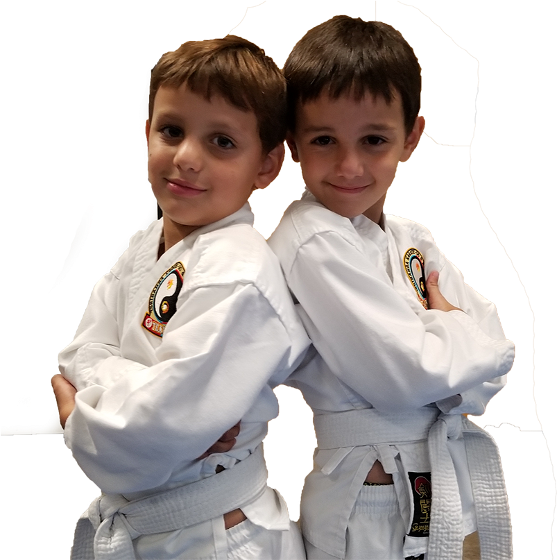 Young Aikido Students Posing
