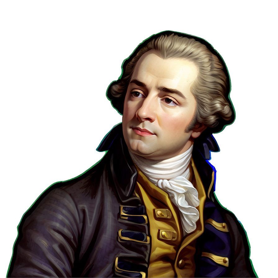 Young Alexander Hamilton Illustration Png 06202024