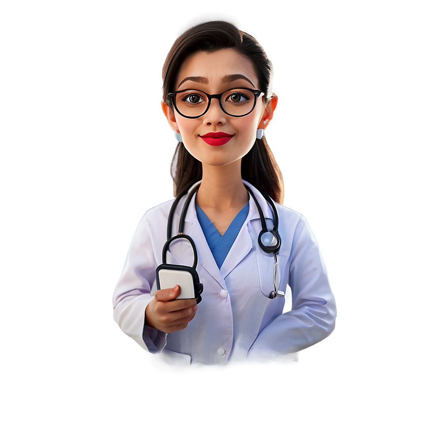 Young Cartoon Doctor Png 60