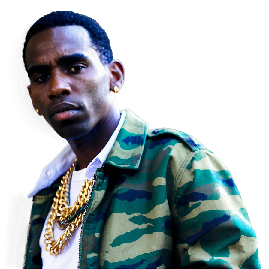 Young Dolph With Background Png 06122024