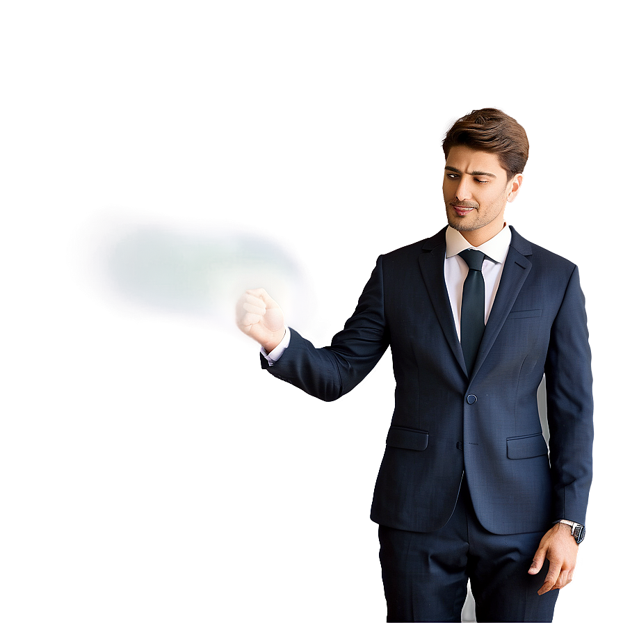 Young Man In Suit Png 85