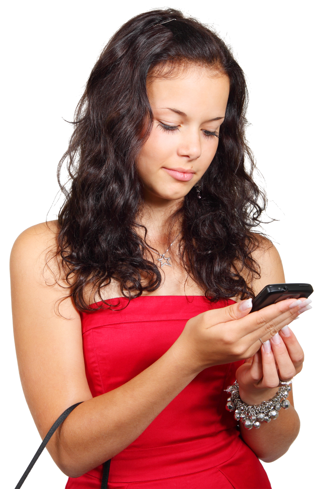 Young Woman Using Smartphone