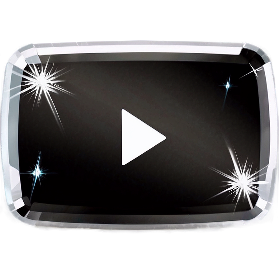 Youtube Diamond Play Button Png 40