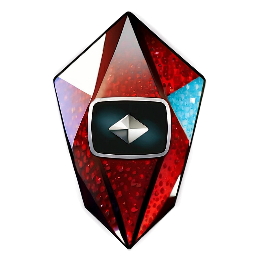 Youtube Diamond Play Button Png Iow