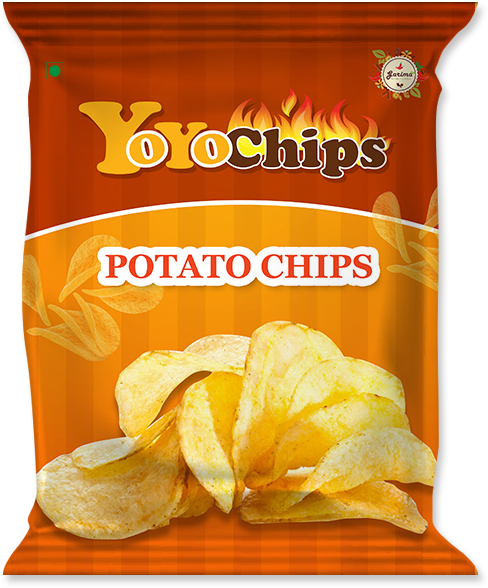 Yoyo Chips Potato Chips Package