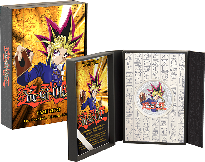 Yu Gi Oh Yami Yugi Silver Coin Set