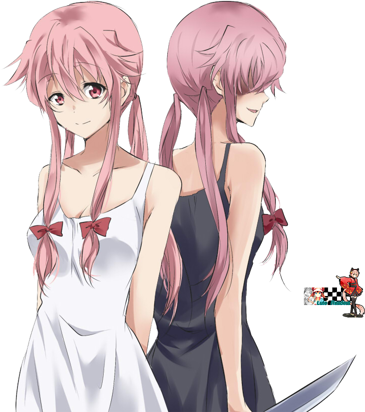 Yuno Gasai Dual Personalities